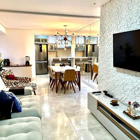 Apartamento Top De Linha Praia Da Enseada Гуаружа Экстерьер фото
