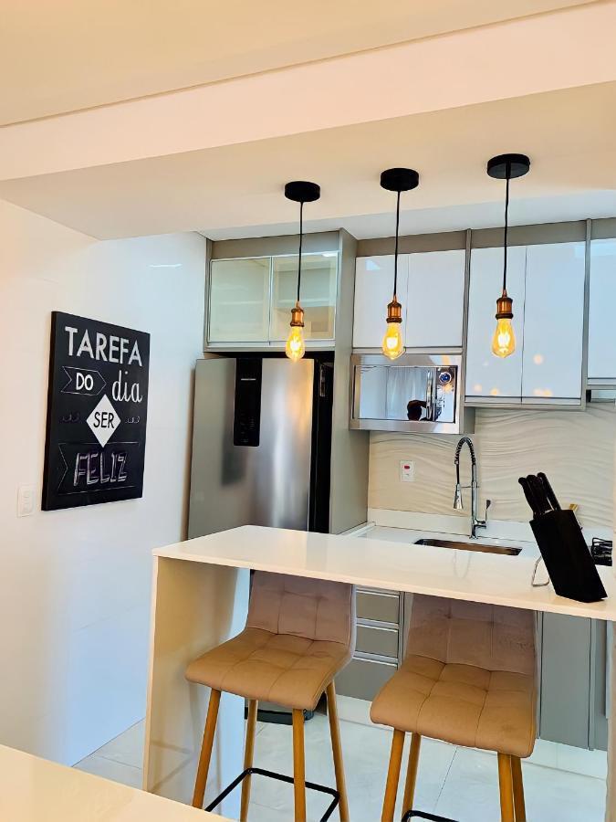 Apartamento Top De Linha Praia Da Enseada Гуаружа Экстерьер фото