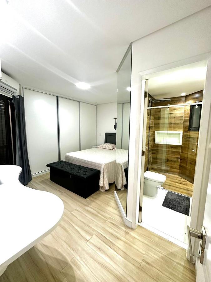 Apartamento Top De Linha Praia Da Enseada Гуаружа Экстерьер фото